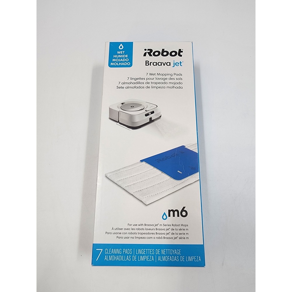 iRobot Braava jet m6 Wet Mopping & Dry Sweeping Pads Replacement Lot 5 Count